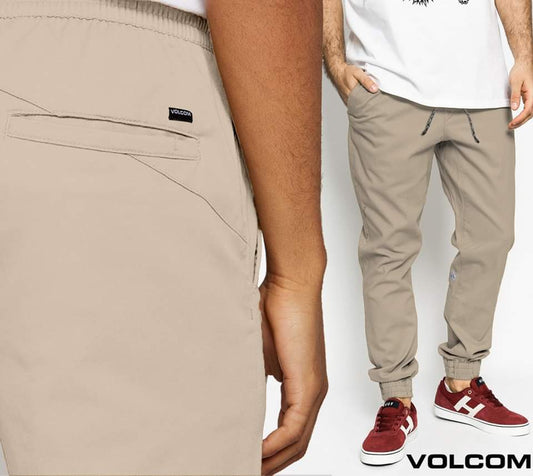 Jogger Army Volcom Beige Claro