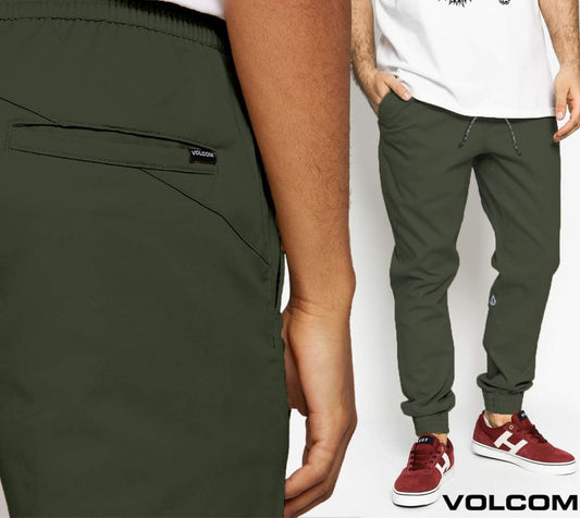 Jogger Army Volcom Verde