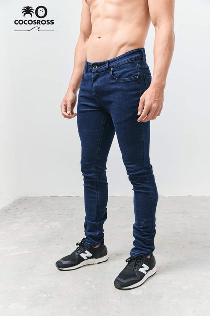 JEANS BLACK OUT AZUL OSCURO